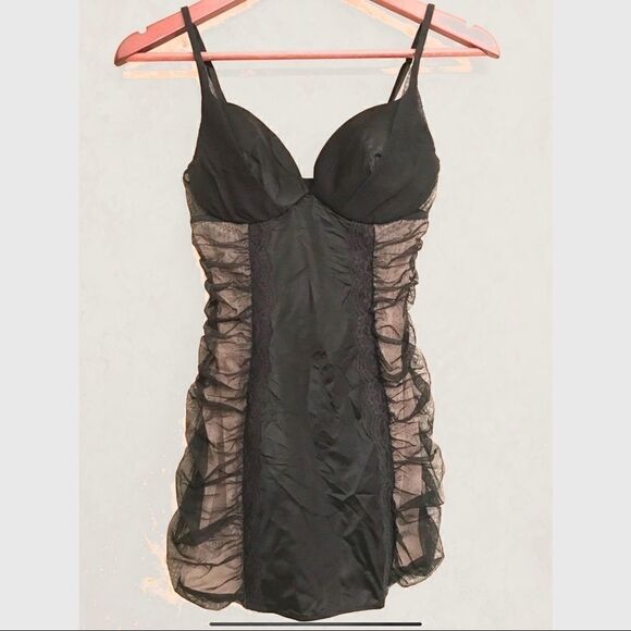 Vintage Y2K VICTORIA SECRET Ruched Lingerie Bodice. - Picture 1 of 5